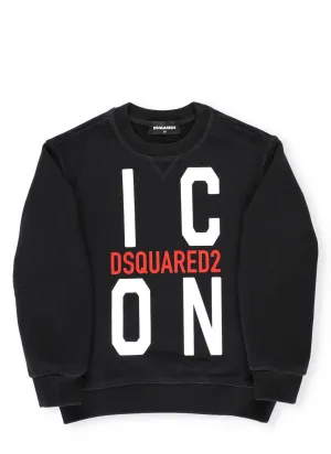 Dsquared2 Kids Icon Logo Printed Sweatshirt
