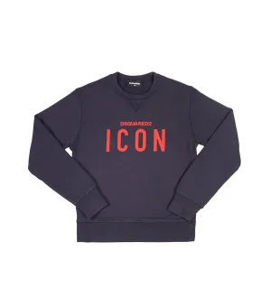 Dsquared2 Kids Icon Logo Printed Sweatshirt
