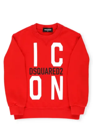 Dsquared2 Kids Icon Logo Printed Sweatshirt