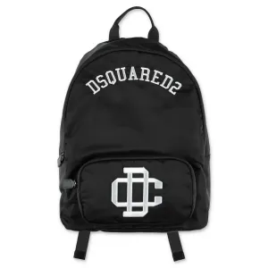 Dsquared2 Kids Logo Embroidered Backpack