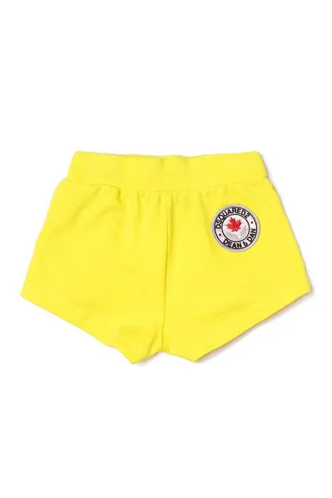 Dsquared2 Kids Logo Patch Drawstring Shorts
