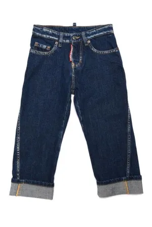 Dsquared2 Kids Logo Patch Jeans