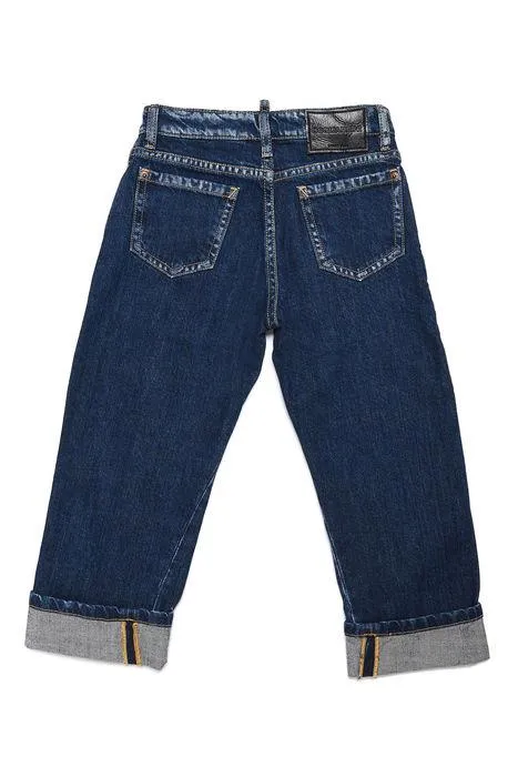 Dsquared2 Kids Logo Patch Jeans