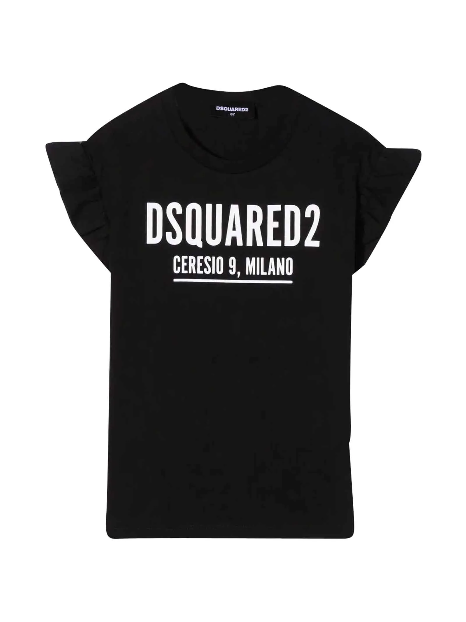 Dsquared2 Kids Logo Print Crewneck T-Shirt
