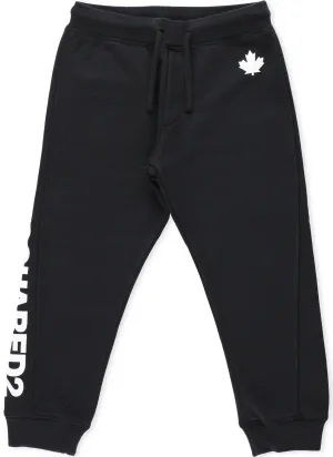 Dsquared2 Kids Logo Print Drawstring Track Pants