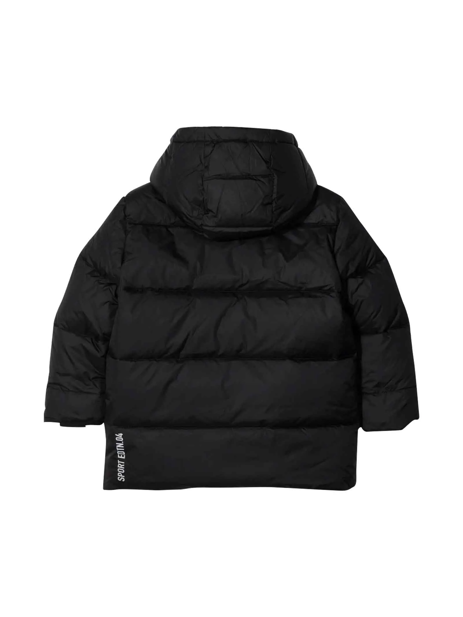 Dsquared2 Kids Logo Print Padded Coat