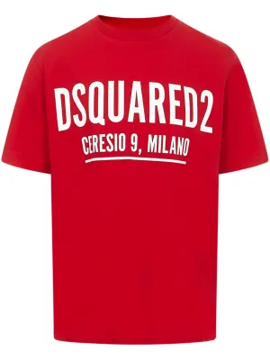 Dsquared2 Kids Logo Print Short-Sleeved T-Shirt
