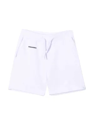 Dsquared2 Kids Logo Print Shorts