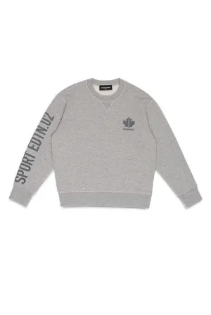 Dsquared2 Kids Logo Printed Crewneck Sweatshirt