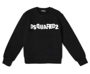 Dsquared2 Kids Logo Printed Crewneck Sweatshirt