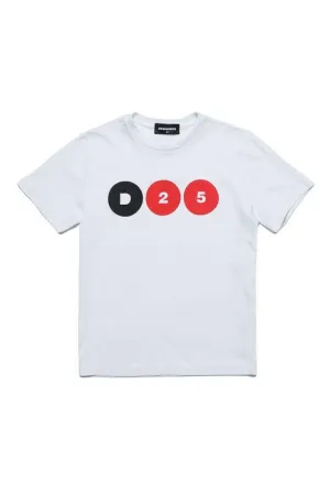 Dsquared2 Kids Logo Printed Crewneck T-Shirt