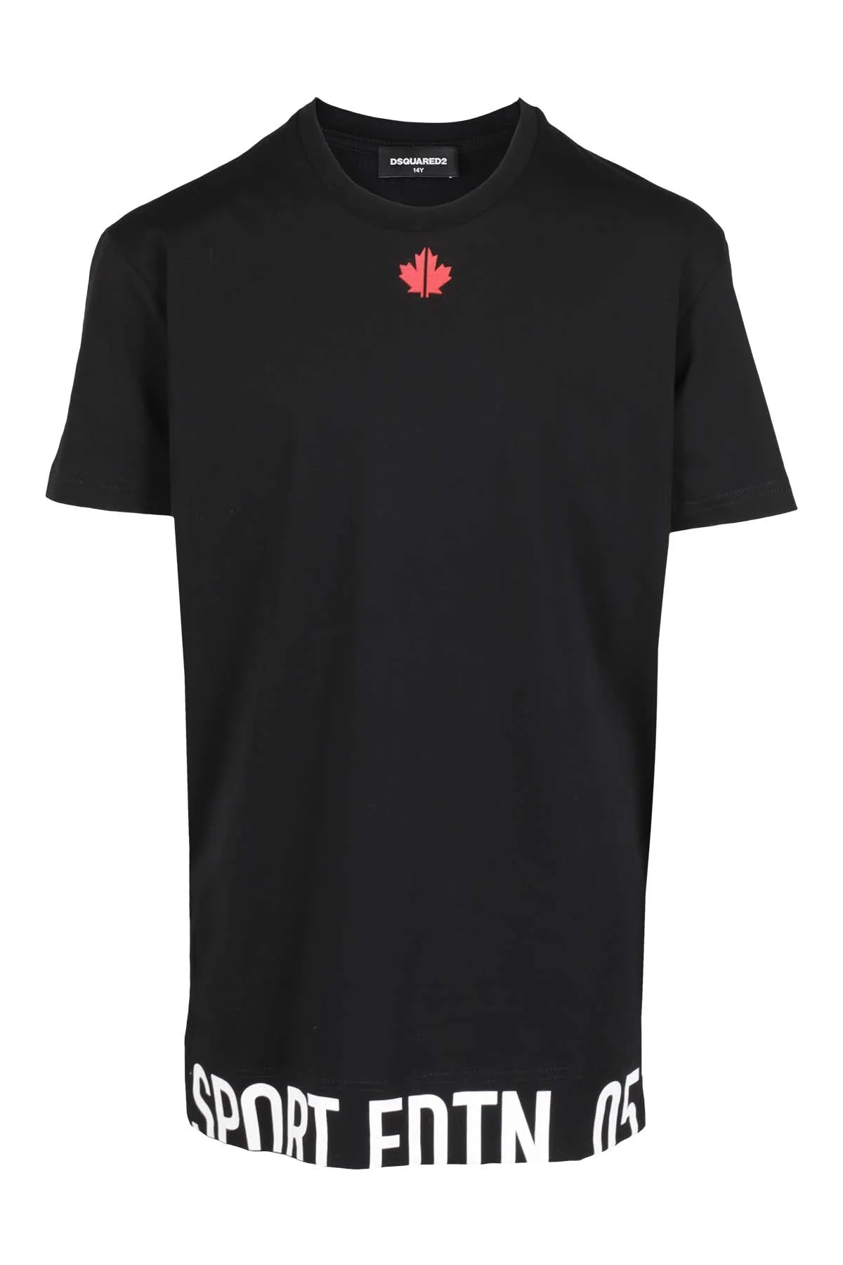 Dsquared2 Kids Logo Printed Crewneck T-Shirt