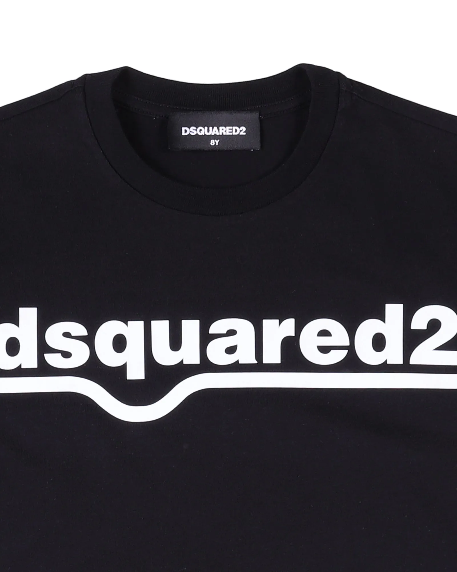 Dsquared2 Kids Logo Printed Crewneck T-Shirt