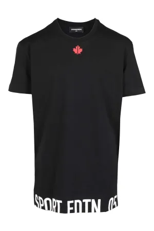 Dsquared2 Kids Logo Printed Crewneck T-Shirt