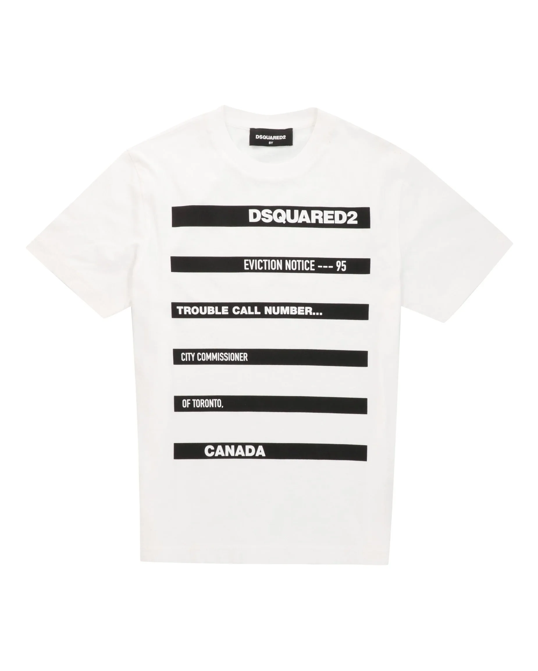 Dsquared2 Kids Logo Printed Crewneck T-Shirt