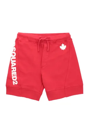 Dsquared2 Kids Logo Printed Drawstring Shorts