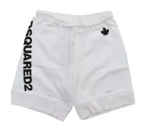 Dsquared2 Kids Logo Printed Drawstring Shorts