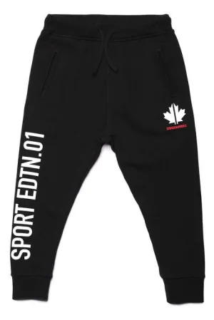 Dsquared2 Kids Logo Printed Drawstring Track Pants