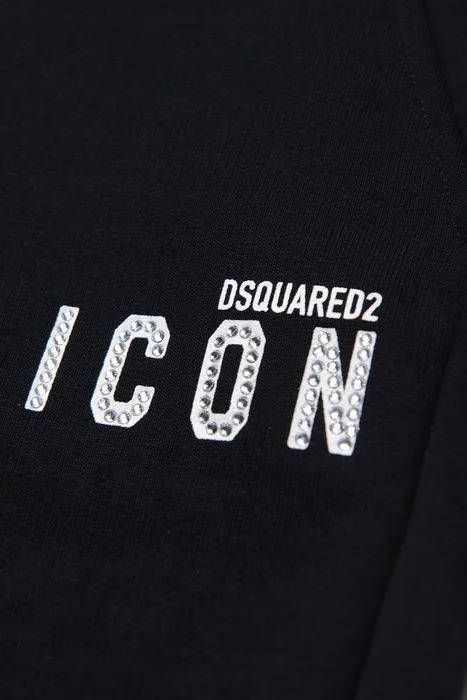 Dsquared2 Kids Logo Printed Embellished Track Pants