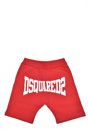 Dsquared2 Kids Logo Printed Shorts