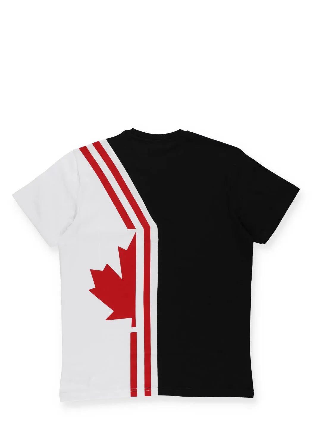 Dsquared2 Kids Logo Printed Stripe Detail T-Shirt