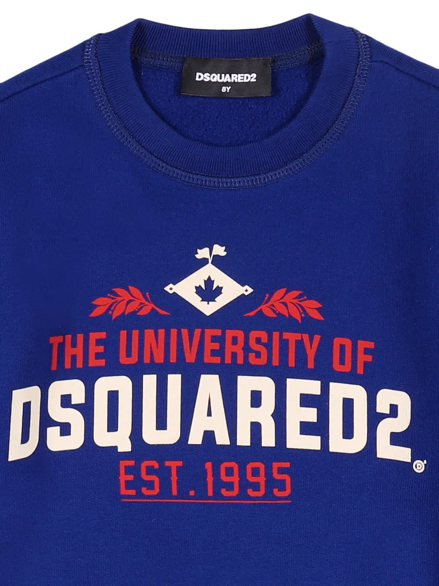 Dsquared2 Kids Logo Printed Sweatshirt