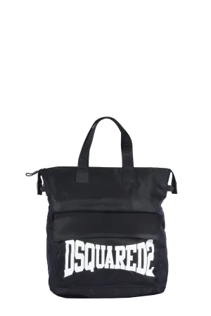 Dsquared2 Kids Logo Printed Tote Bag
