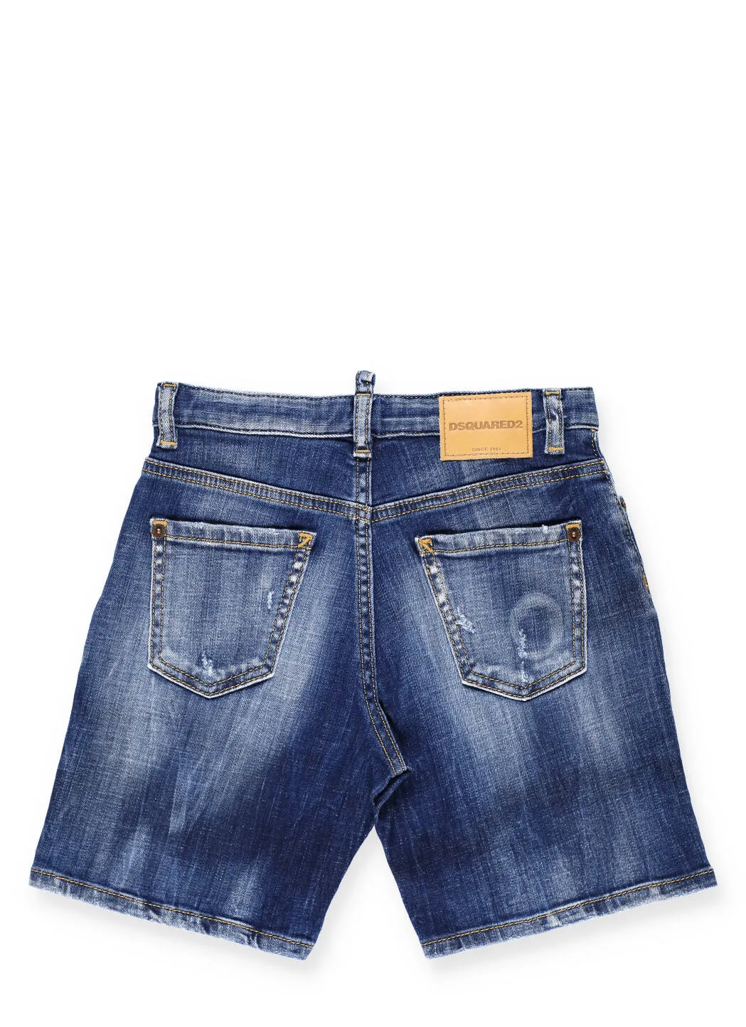 Dsquared2 Kids Logo Tag Denim Shorts