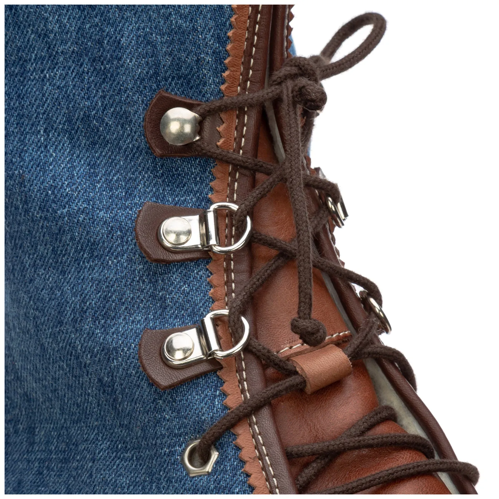 Dsquared2 Kids Panelled Lace-Up Boots