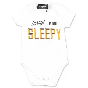 Dsquared2 Kids Slogan Printed Onesie