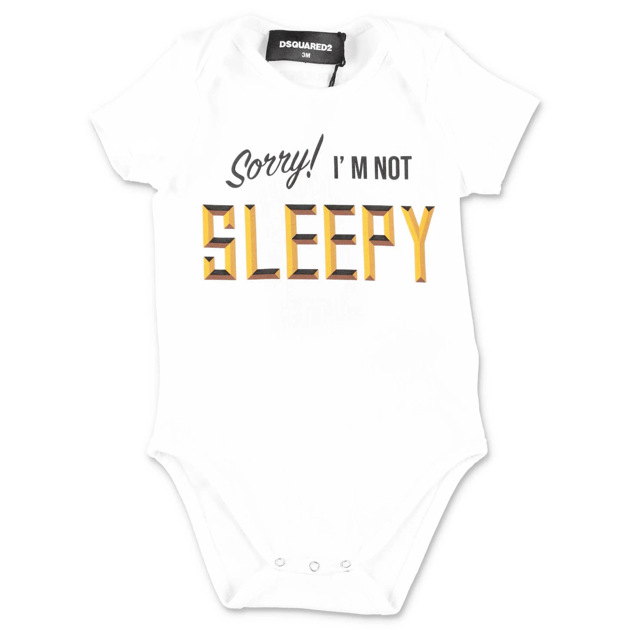 Dsquared2 Kids Slogan Printed Onesie