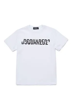 Dsquared2 Kids Split Logo Printed T-Shirt
