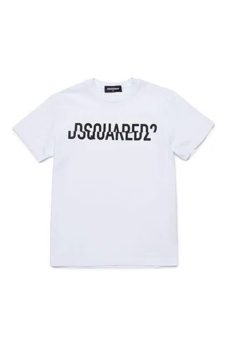 Dsquared2 Kids Split Logo Printed T-Shirt