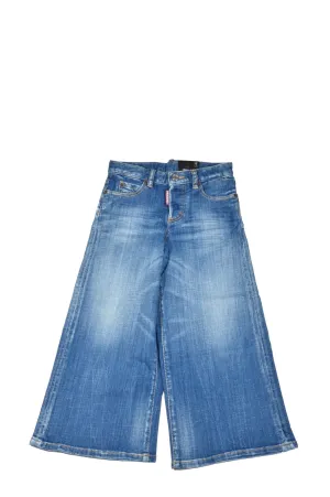 Dsquared2 Kids Wide Leg Jeans