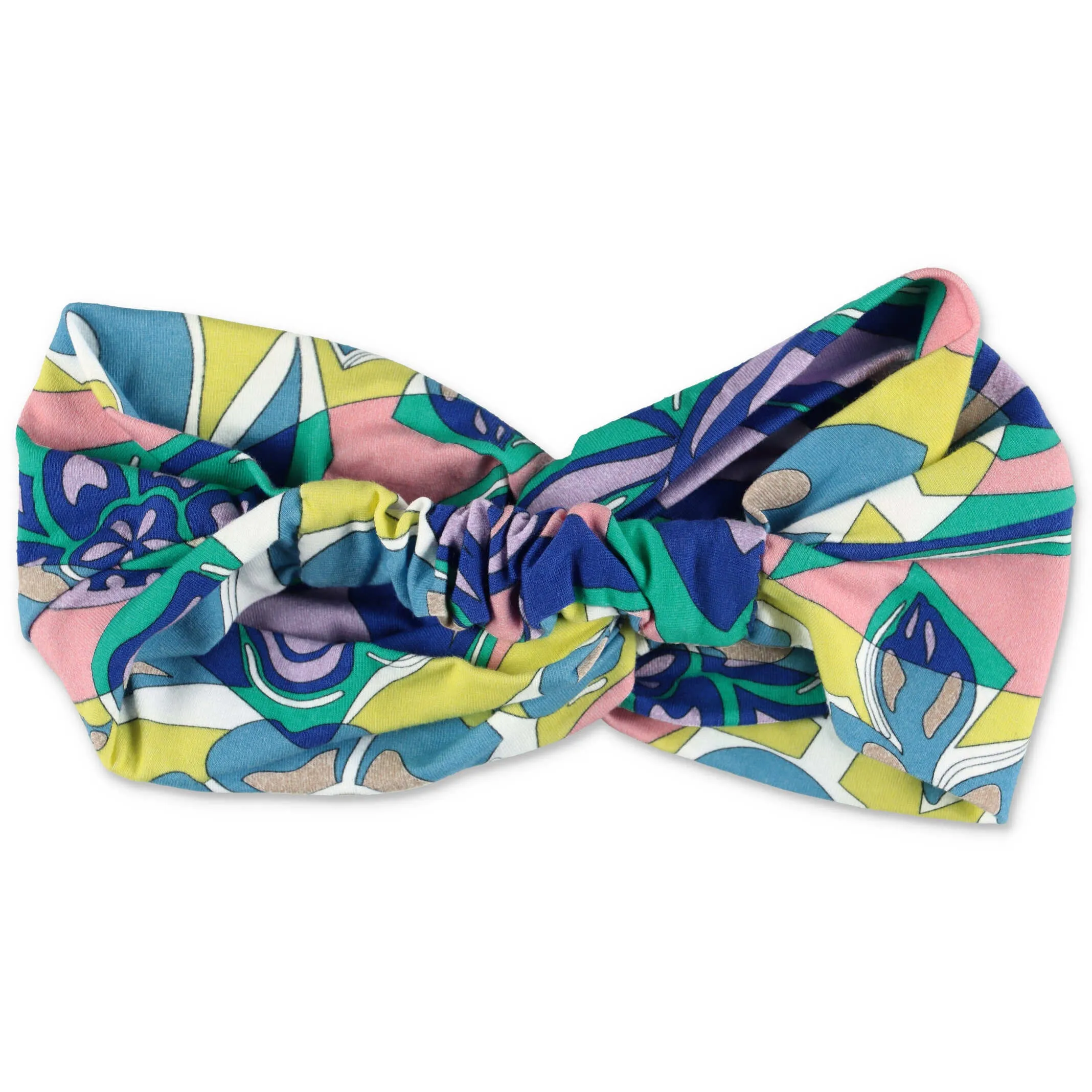 Emilio Pucci Junior Abstract Patterned Headband