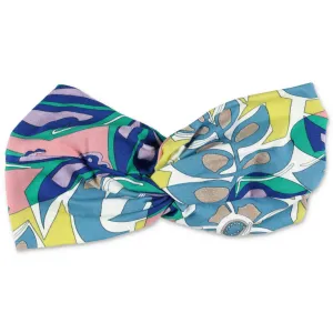 Emilio Pucci Junior Abstract Patterned Headband