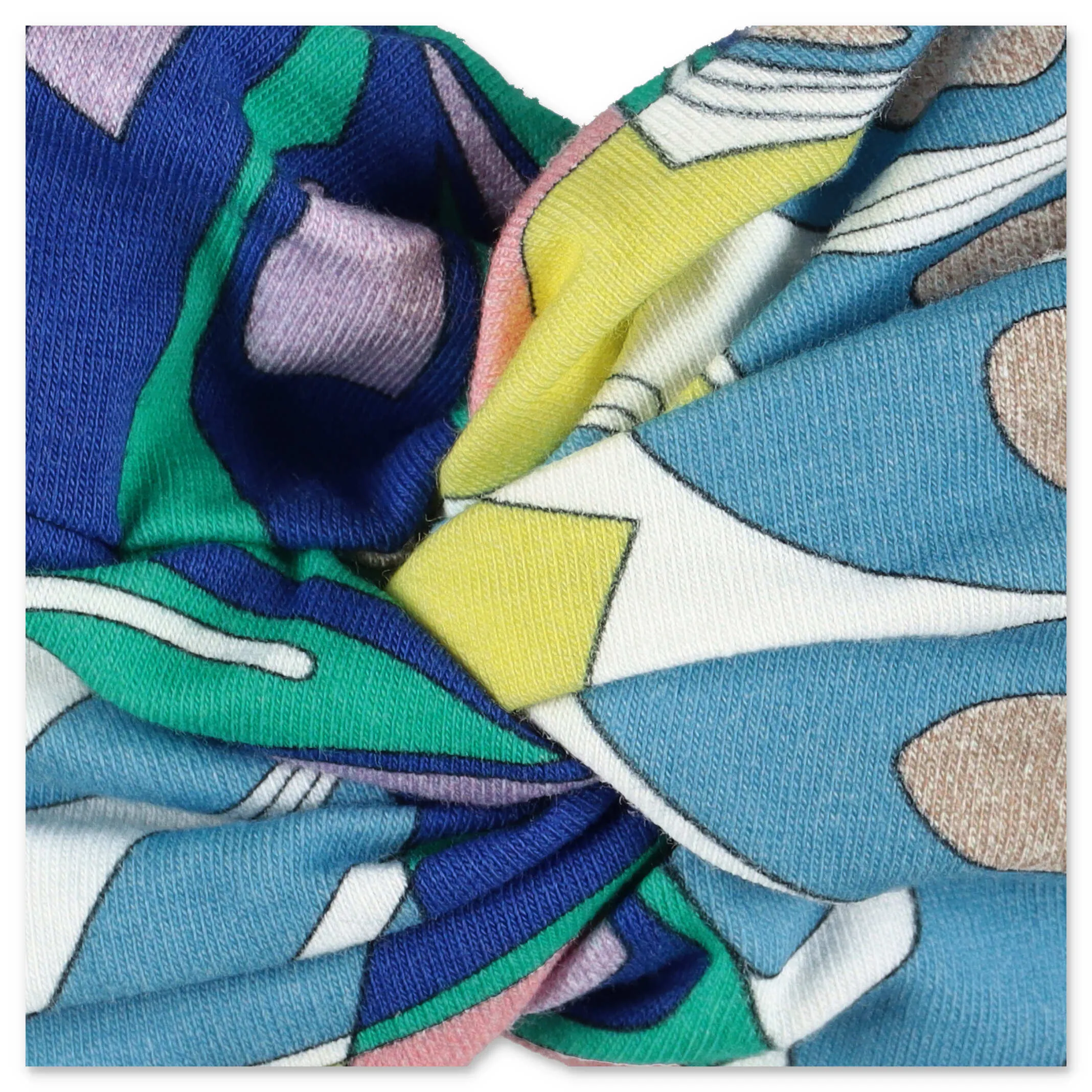 Emilio Pucci Junior Abstract Patterned Headband
