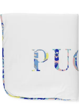 Emilio Pucci Junior Logo Print Baby Sleep Bag