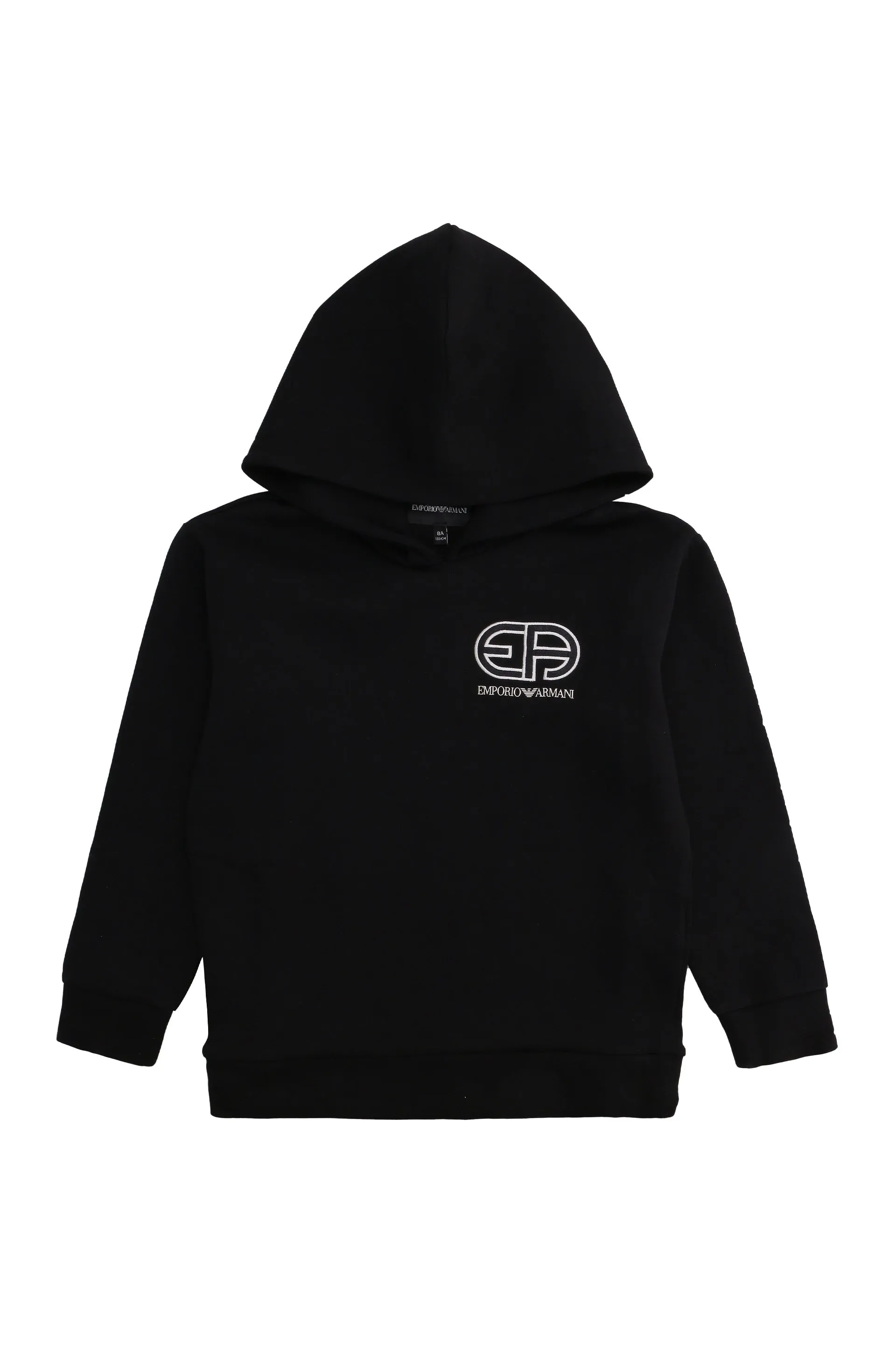 Emporio Armani Kids Embroidered Logo Hoodie