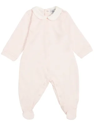 Emporio Armani Kids Logo Jacquard Babygrow Suit