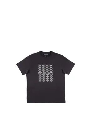 Emporio Armani Kids Logo Motif Print T-Shirt