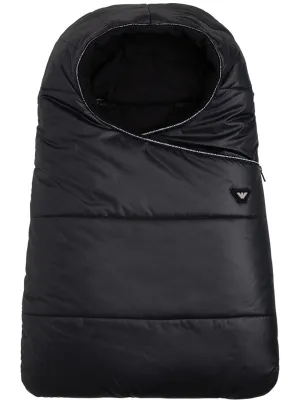 Emporio Armani Kids Logo Patch Baby Sleep Bag