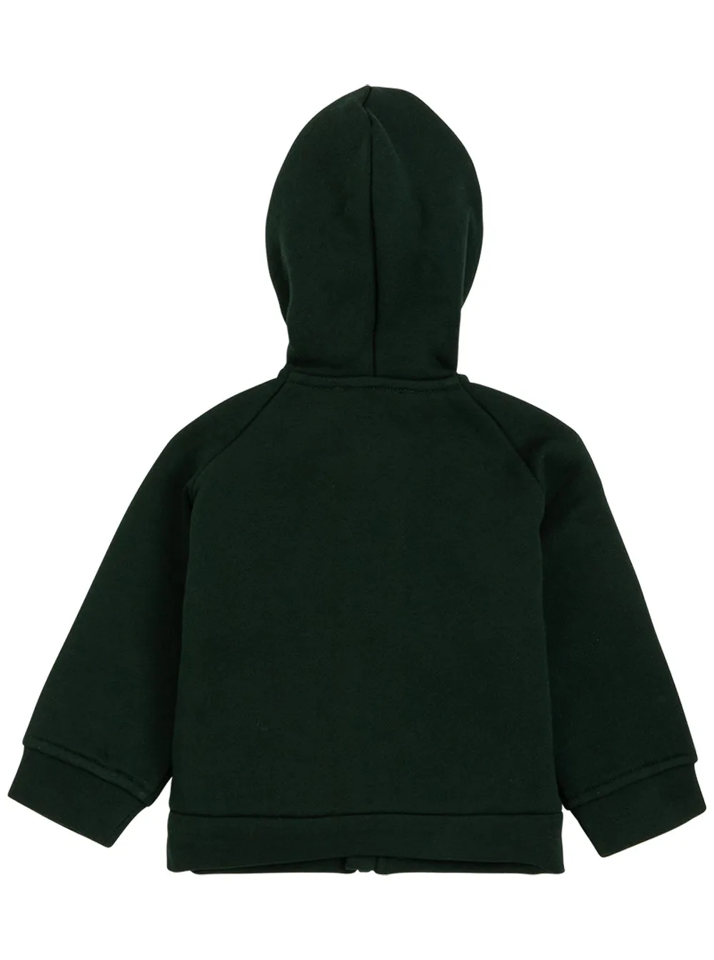 Emporio Armani Kids Logo Patch Hooded Jacket