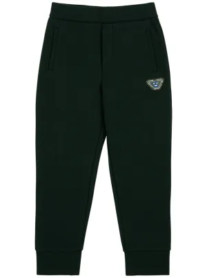 Emporio Armani Kids Logo Patch Track Pants
