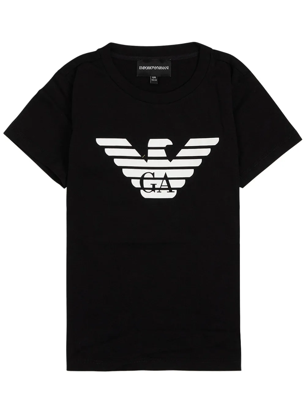 Emporio Armani Kids Logo Print Crewneck T-Shirt