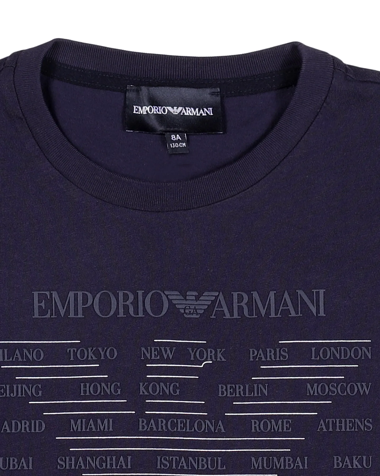 Emporio Armani Kids Logo Print T-Shirt