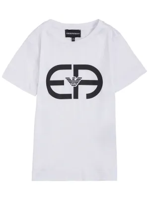Emporio Armani Kids Logo Print T-Shirt
