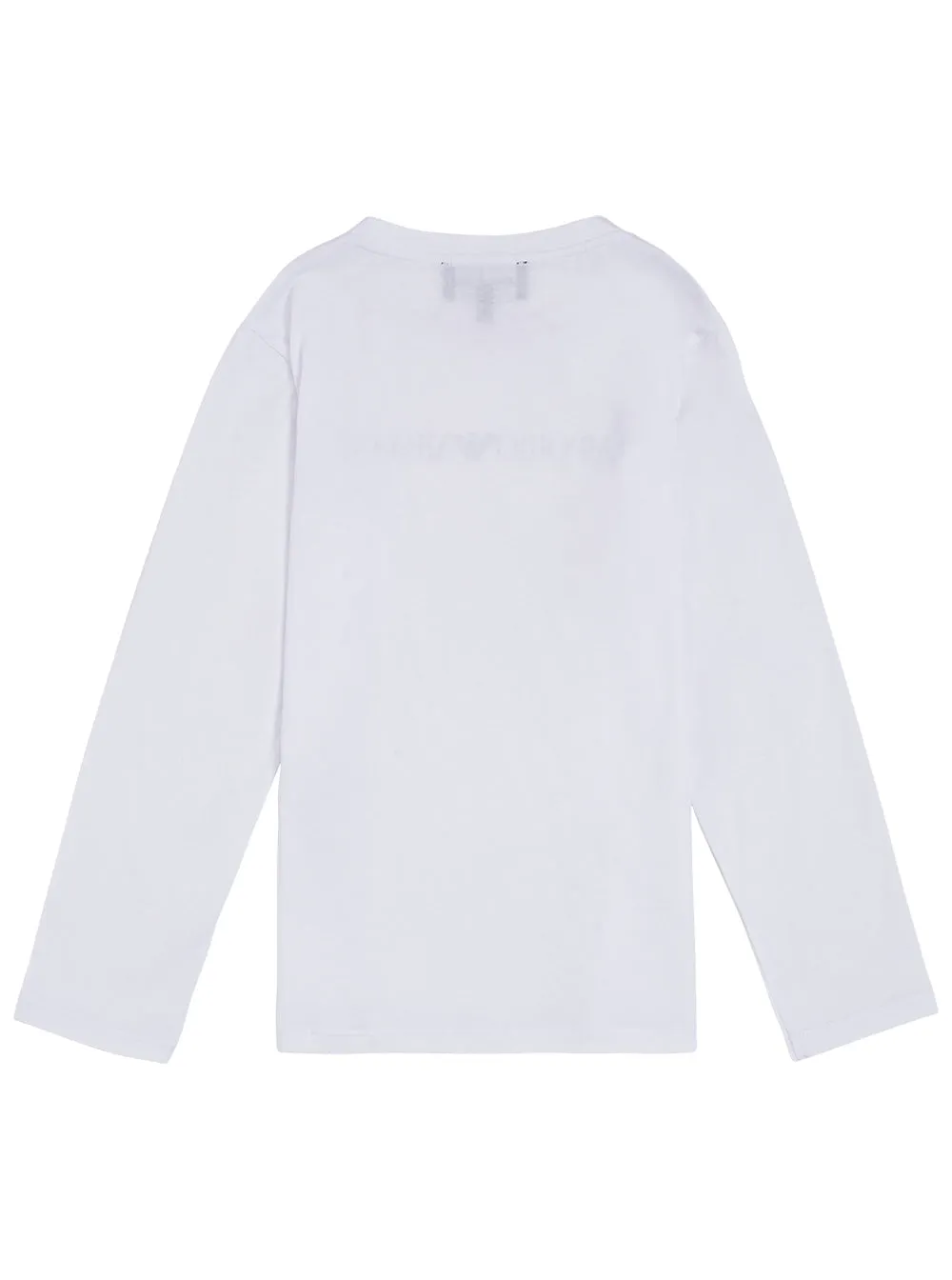 Emporio Armani Kids Logo Printed Long Sleeve T-Shirt