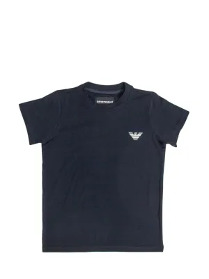 Emporio Armani Kids Logo Printed T-Shirt