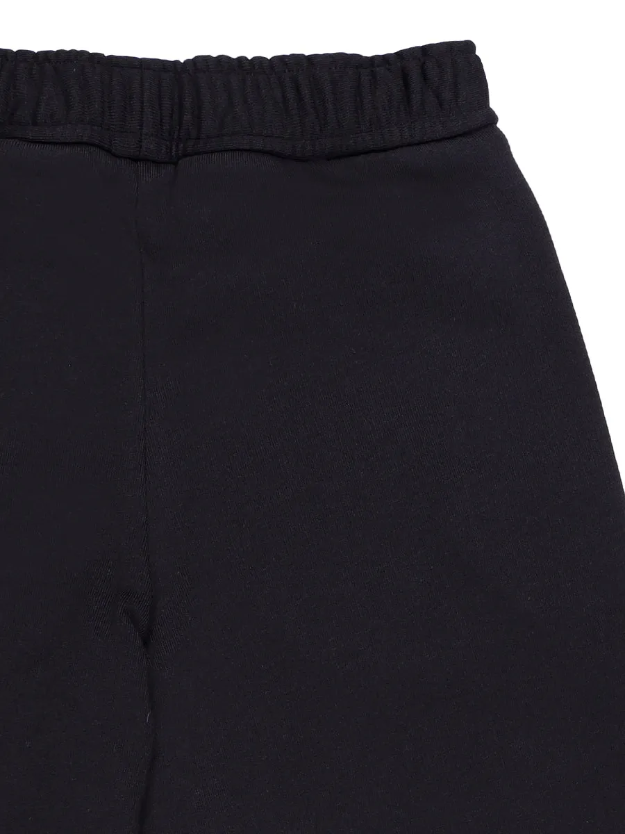 Emporio Armani Kids Logo Sequin Track Pants